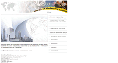 Desktop Screenshot of centrodemediacionyjusticia.cl